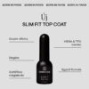 didier lab slim fit top coat no wipe
