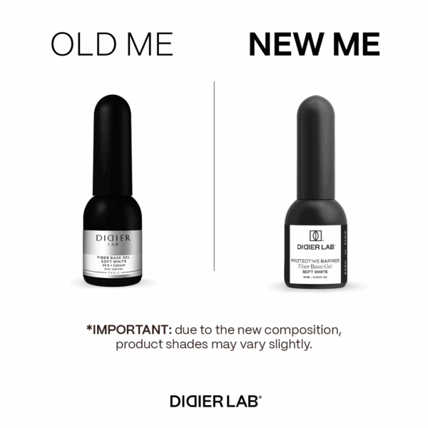 didier lab smart fiber base üvegszálas alapozó zselé, soft white, 10 ml