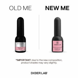 didier lab smart fiber base üvegszálas alapozó zselé, shimmer nude, 10 ml