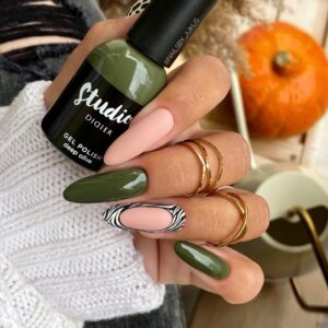 studios didier hibrid gél lakk, deep olive, 8 ml