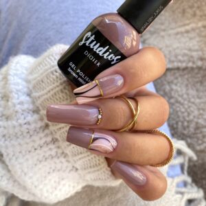 studios didier hibrid gél lakk, brown mist, 8 ml