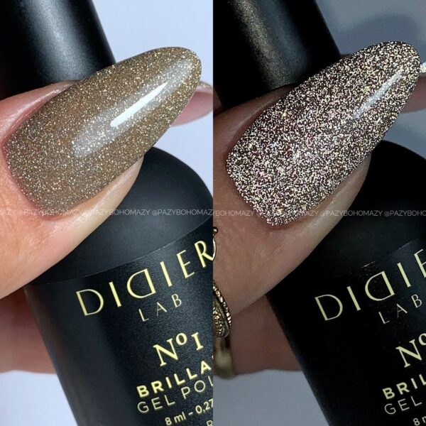 didier lab brillant gél lakk, no.1, 8 ml