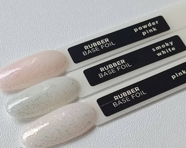 didier lab rubber base foil, powder pink, 10 ml