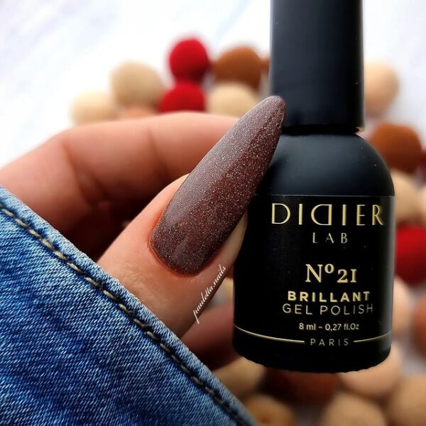 didier lab brillant gél lakk, no.21, 8 ml