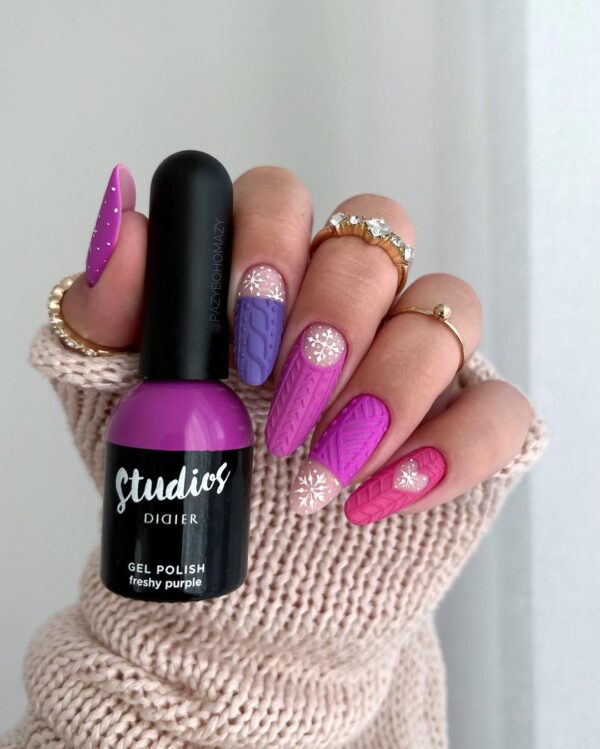 studios didier hibrid gél lakk, freshy purple, 8 ml