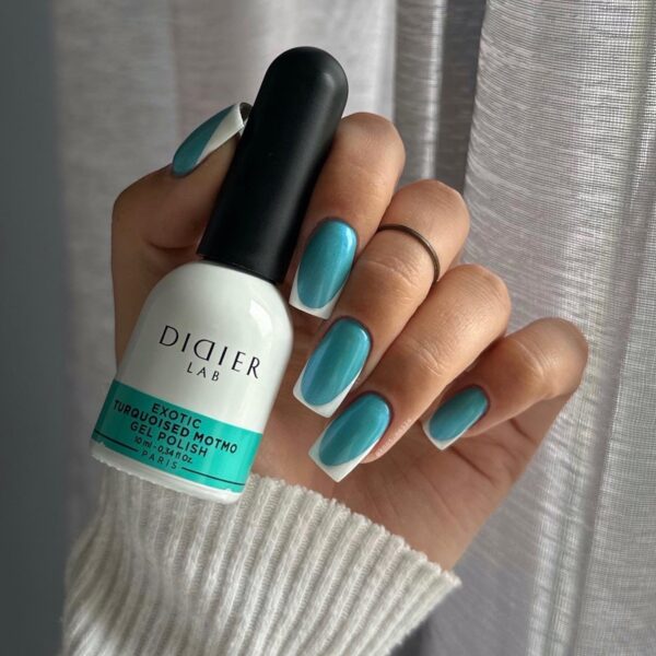 didier lab exotic gél lakk turquoised motmo, 10 ml