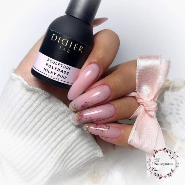 didier lab sculpture polybase, milky pink, 10 ml