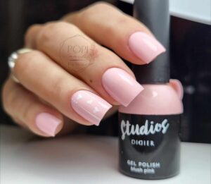 studios didier hibrid gél lakk, blush pink, 8 ml