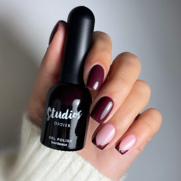 studios didier hibrid gél lakk, bordeaux, 8 ml
