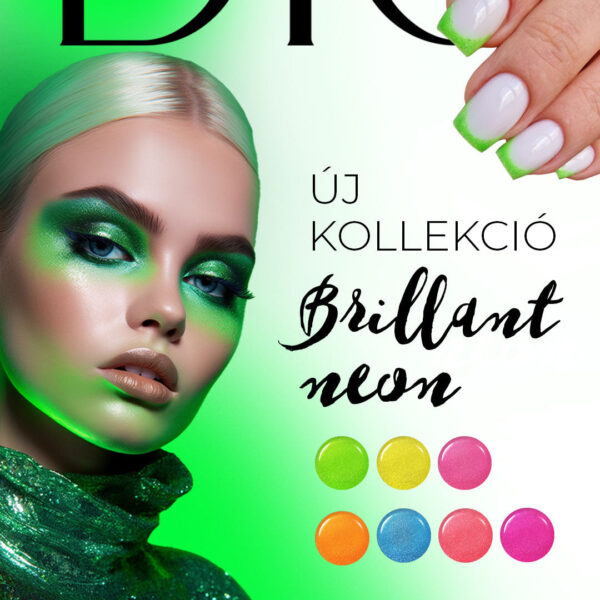 didier lab brillant neon gél lakk, no.1, 8 ml