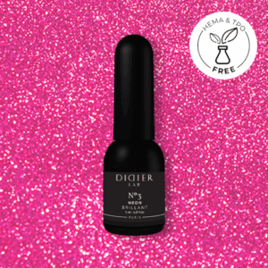 Didier Lab Brillant NEON gél lakk, No.3, 8 ml