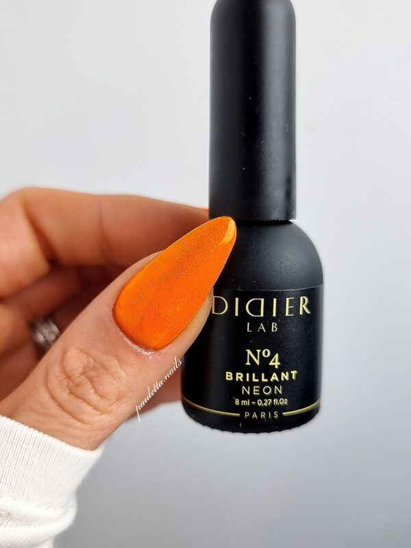 didier lab brillant neon gél lakk, no.4, 8 ml
