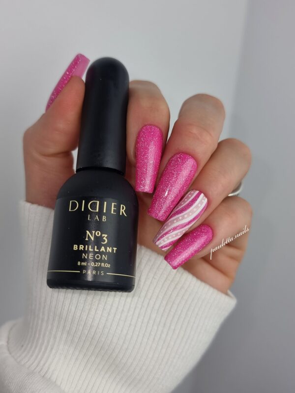 didier lab brillant neon gél lakk, no.3, 8 ml