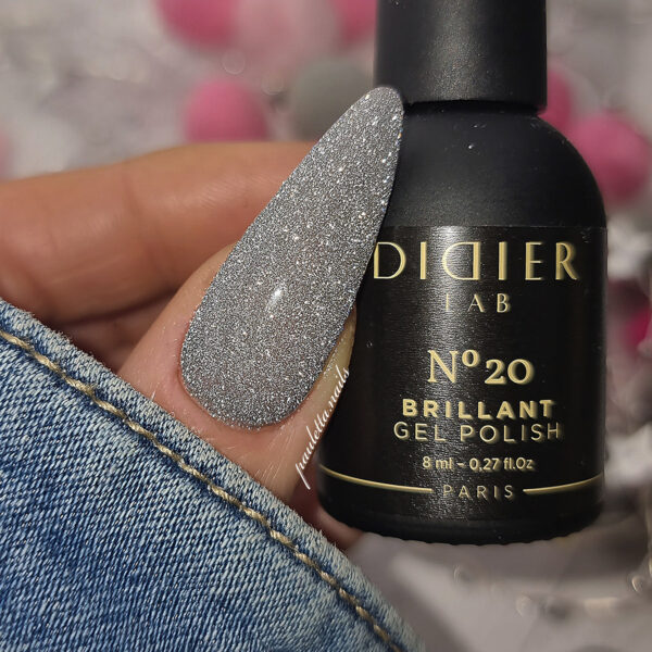 didier lab brillant gél lakk, no.20, 8 ml