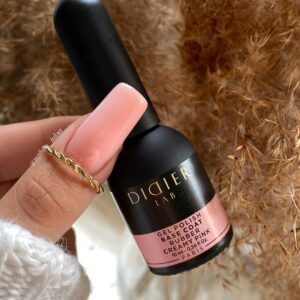 rubber base alapozó lakk valódi gumival, creamy pink, 10 ml