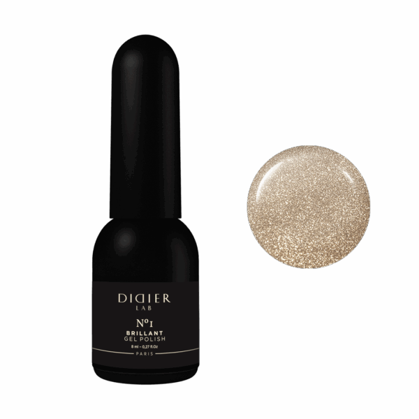 didier lab brillant gél lakk, no.1, 8 ml