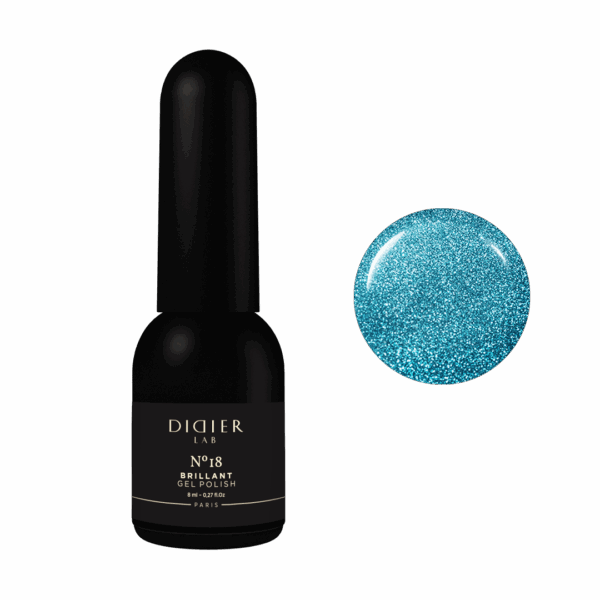 didier lab brillant gél lakk, no.18, 8 ml