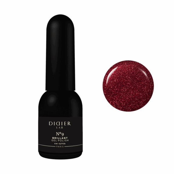 didier lab brillant gél lakk, no.9, 8 ml