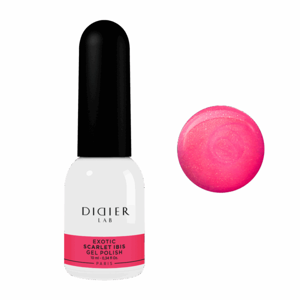 didier lab exotic gél lakk scarlet ibis, 10 ml