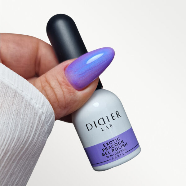 didier lab exotic gél lakk peacock, hema mentes, 10 ml