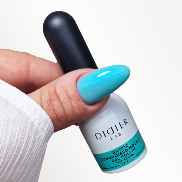 didier lab exotic gél lakk turquoised motmo, 10 ml