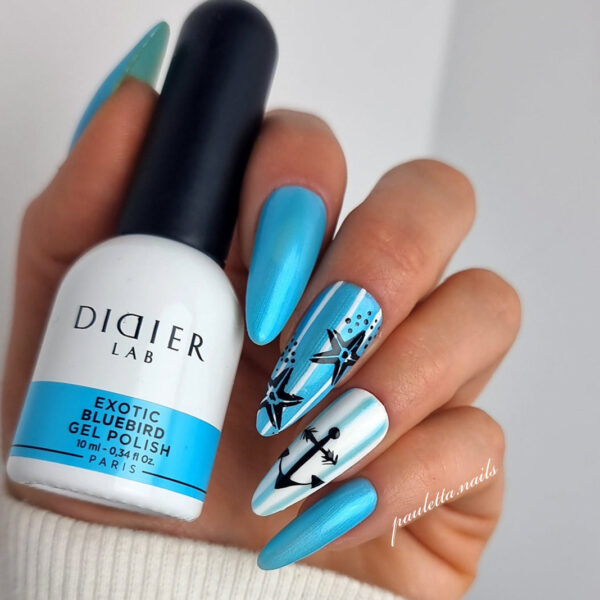 didier lab exotic gél lakk bluebird, 10 ml