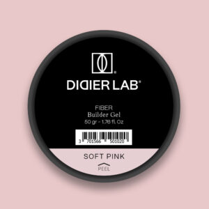 Didier Lab Fiber Builder Gel üvegszálas építőzselé, Soft Pink, 50gr