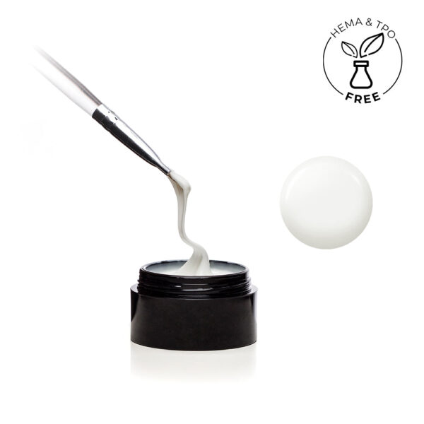 didier lab fiber builder gel üvegszálas építőzselé, soft white, 50gr