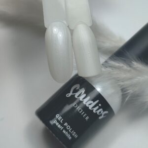 studios didier hibrid gél lakk, pearl white, 8 ml