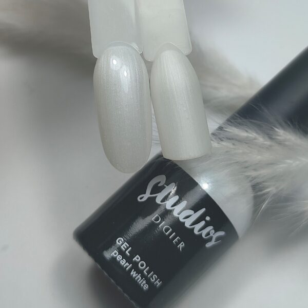 studios didier hibrid gél lakk, pearl white, 8 ml