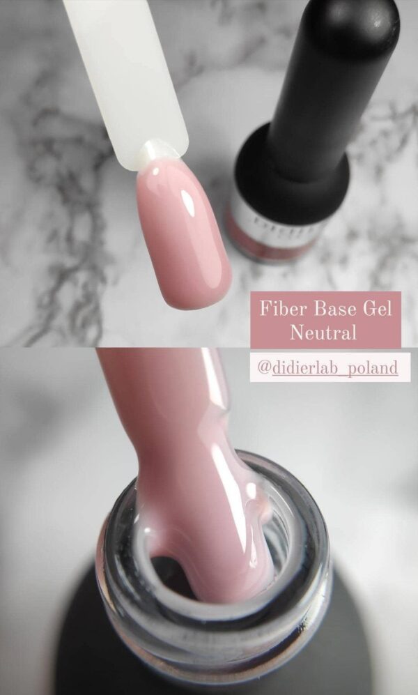 didier lab smart fiber base üvegszálas alapozó zselé, neutral, 10 ml