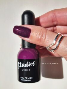studios didier hibrid gél lakk, pompadour, 8 ml