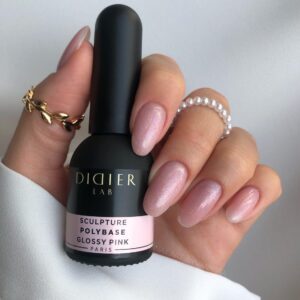 didier lab sculpture polybase, glossy pink, 10 ml