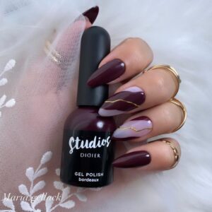studios didier hibrid gél lakk, bordeaux, 8 ml