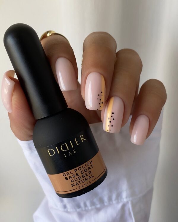 rubber base alapozó lakk valódi gumival, natural, 10 ml