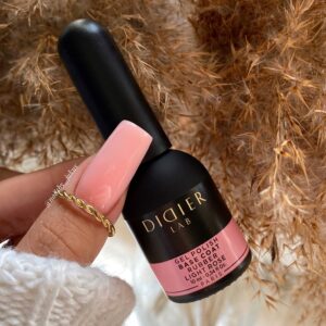 rubber base alapozó lakk valódi gumival, light rose, 10 ml
