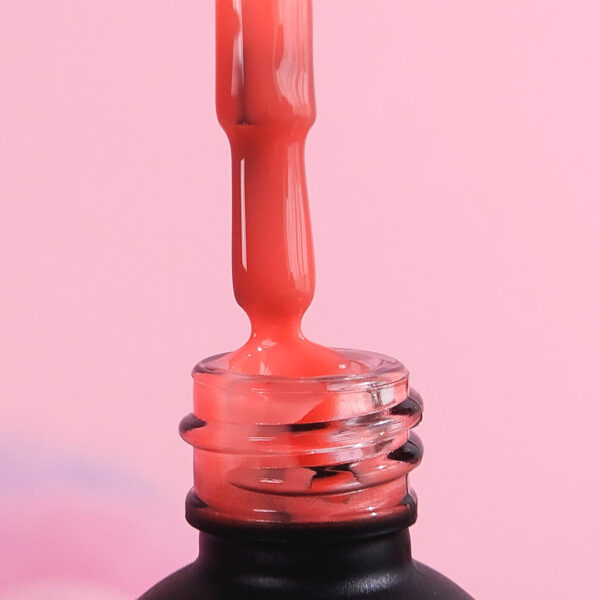 rubber base gél lakk alap valódi gumival, magic coral, 10 ml