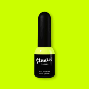 Studios Didier Hibrid Gél Lakk, Neon Yellow, 8 ml