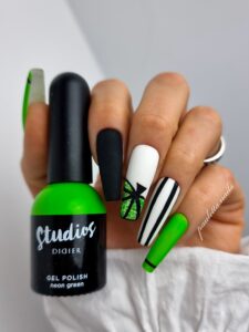 studios didier hibrid gél lakk, neon green, 8 ml
