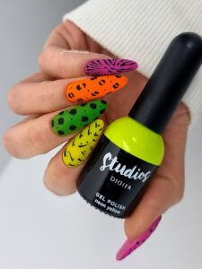 studios didier hibrid gél lakk, neon yellow, 8 ml