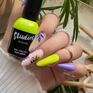 studios didier hibrid gél lakk, neon yellow, 8 ml