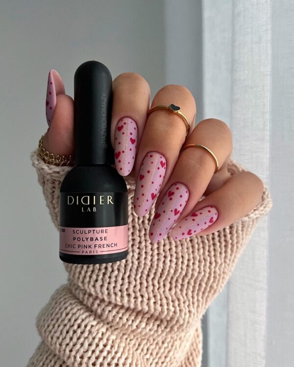 didier lab sculpture polybase, chic pink french, 10 ml