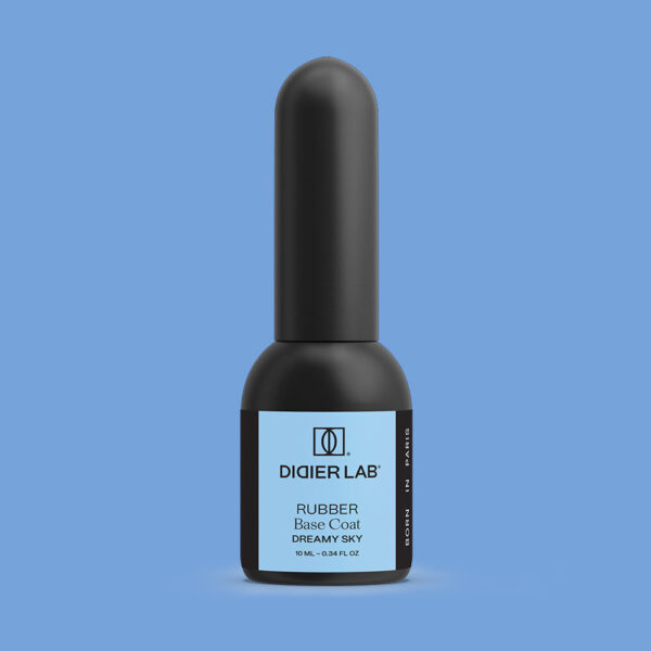 rubber base gél lakk alap valódi gumival, dreamy sky, 10 ml