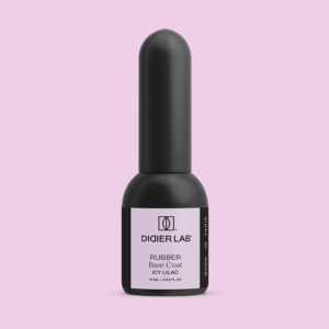 Rubber Base gél lakk alap valódi gumival, Icy Lilac, 10 ml