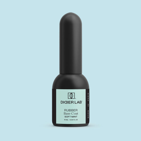 rubber base gél lakk alap valódi gumival, soft mint, 10 ml