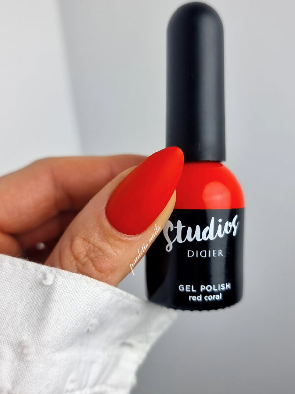 studios didier hibrid gél lakk, red coral, 8 ml