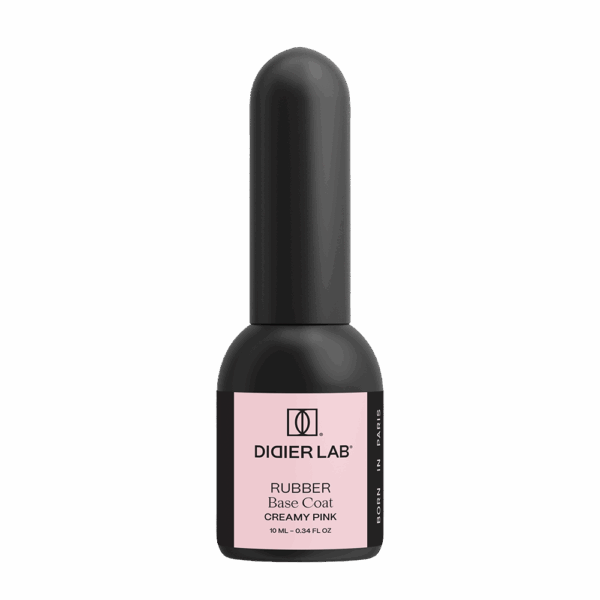 rubber base alapozó lakk valódi gumival, creamy pink, 10 ml