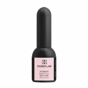 Rubber Base alapozó lakk valódi gumival, milky pink, 10 ml