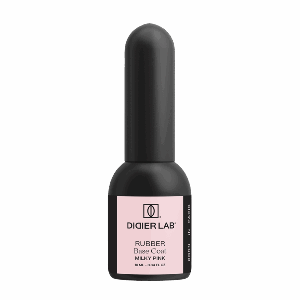 rubber base alapozó lakk valódi gumival, milky pink, 10 ml