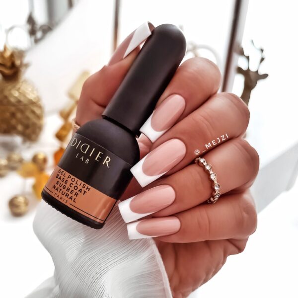 rubber base alapozó lakk valódi gumival, natural, 10 ml